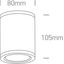 ANTHRACITE COB 6W WW IP54 100-240V thumbnail 2