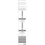 DF19G2 Meter panel, Field width: 1, Rows: 0, 1350 mm x 250 mm x 160 mm, IP2XC thumbnail 25