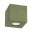 Ceiling lamp QUAD concrete olive green thumbnail 1