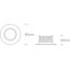 WHITE SMD LED UGR19 7W CCTV IP44 230V thumbnail 4