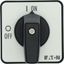T0-2-1/E On-Off switch, T0, 20 A, flush mounting, 2 contact unit(s), 3 pole, with black thumb grip and front plate thumbnail 19