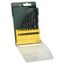 10-piece HSS-R metal drill bit set thumbnail 1