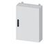 ALPHA 400, wall-mounted cabinet, Flat Pack, IP43, Protection class 2, H: 800 mm, W: 550 thumbnail 1