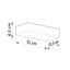 TAUGAN G9 2X40W IP20 CERAMIC WALL LAMP thumbnail 3