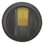 M22S-WRLK3-Y Illuminated selector switch actuator, RMQ-Titan, With thumb-grip, maintained, 3 positions, yellow, Bezel: black thumbnail 7