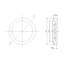 BLIND Flange SET, MAGNA D108 thumbnail 2