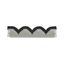 XLST2J4D Bottom/Top coverstrip 105mm long, 75mm blind + 30mm jagged foam gasket, IP20, for 425mm Sectionwidth thumbnail 4