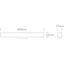 BLACK 25W LINEAR LIGHT CCTV 48V IP20 DALI MAXI thumbnail 2