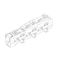 Input-HRC-in-line-fuse ARROW LINE size3, 3-pole,185mm, right (The price is shown without markup on metals. Request a quote for accurate information) thumbnail 1