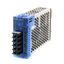 Power supply, metal case, 100/240 VAC supply, DIN rail mounting, 50 W, S8VM0071F thumbnail 1