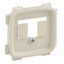 Cover plate Valena Allure - TAE/TDO socket cover - ivory thumbnail 2