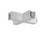 Form connector L 330 B 330 H 76 colour: aluminium 220 - 240 V thumbnail 1