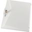 BCZ-A-TWS-1/13 Plastic door, white, +lock, for 1-row distribution board thumbnail 3