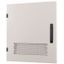 XSDMRV0604 Door to switchgear area, ventilated, right, IP30, HxW=600x425mm, grey thumbnail 1