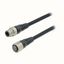 Cable with connectors on both cable ends, Smartclick M12 straight sock XS5W1005M thumbnail 3