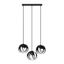 HANGING LAMP TULOS 3L BLACK E27 3X60W IP20 thumbnail 1
