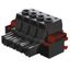 PCB plug-in connector, female plug, 10.16 mm, Number of poles: 2, 180°, Clamping yoke connection, Clamping range, max. : 16 mm², Box thumbnail 1