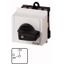 T0-2-8324/IVS On-Off switch, T0, 20 A, service distribution board mounting, 2 contact unit(s), 4 pole, with black thumb grip and front plate thumbnail 1