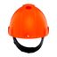 3M™ Hard Hat, Uvicator, Pinlock, Ventilated, Plastic Sweatband, Orange thumbnail 6