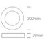 WHITE PLAFO 30W CW IP40 230V thumbnail 2
