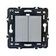 WIRELESS BATTERYLESS 2 GANG CONTROL SWITCH 2-WAYS ON/OFF VALENA NEXT A thumbnail 1