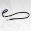 DOG LEAD / CROSS / BLACK / PURPLE / STEEL (15MM) thumbnail 1