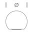 GROUND/PENDANT BALL 38cm E27 15W IP54 thumbnail 3