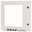 XTMPIX40WD-H550W600 Front door for IZMX40, withdrawable, HxW=550x600mm, IP55, grey thumbnail 1