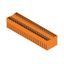 PCB plug-in connector, male header, closed side, THT solder connection, 5.00 mm, Number of poles: 44, 180°, Solder pin length (l): 3.2 mm, tinned, orange, Box thumbnail 2