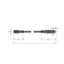 Actuator and Sensor Cable, PVC Extension Cable   PKG3Z-0.3-PSG3M/TEL thumbnail 2