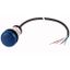 C22-L-B-24-P65 Indicator light, Flat, Cable (black) with non-terminated end, 4 pole, 3.5 m, Lens Blue, LED Blue, 24 V AC/DC thumbnail 1