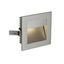 CADRA recessed fitting, square, silver-grey, warm-white LED thumbnail 1