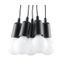 HANGING LAMP DIEGO 5 BLACK E27 5X60W IP20 thumbnail 1