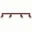 Ceiling lamp RING 4L burgundy thumbnail 9
