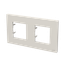 Frame 2-gang / 2+2-modules - ABB logo - Basic - Dune thumbnail 2