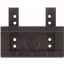 Mounting rail with support bracket, B=72mm thumbnail 2