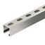 Profile rail perforated, slot 22mm 500x41x41 Stainless steel A4 1.4571 thumbnail 1
