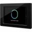 Flush-mount wall docking station with charging function, black thumbnail 1
