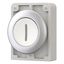 M30C-FD-W-X1 Pushbutton, RMQ-Titan, Flat, momentary, White, inscribed, Metal bezel thumbnail 9