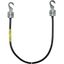 Earthing cable 10mm² / L 5.0m black w. two open cable lugs (B) M8/M10  thumbnail 1
