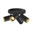 ASTO TUBE, ceiling-mounted light, cylindrical, GU10, 4x max. 10 W, black thumbnail 4