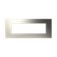 Frame - 1-gang / 7-modules - Niessen logo - S - Nickel thumbnail 1