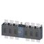 Switch disconnector 1250 A, Size 5, 3-pole Lateral operating mechanism left Basic unit without handle thumbnail 2