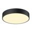 MEDO® PRO 40, wall- and ceiling-mounted light, round, 3000/4000K, 19W, trailing-edge phase, 110°, black thumbnail 1