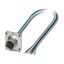 SACC-SQ-M12FS-5CON-20/0,5 - Device connector front mounting thumbnail 2