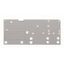 End plate snap-fit type 1.5 mm thick gray thumbnail 2