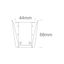 BLACK MAGNETIC RECESSED PROFILE 1m 48V MIDI thumbnail 2