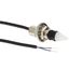 Tactile Limit switch, M10 body, conical actuator,1 m prewired D5B 1021F thumbnail 4