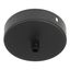 Ceiling Cup Metal Black + Black Cord Grip thumbnail 1
