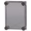 D150-CI23 Cap, transparent smoky gray, HxWxD=250x187.5x50mm thumbnail 1